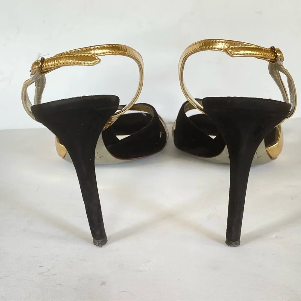 Dolce & Gabbana black suede